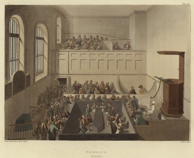 Newgate de Pugin and Rowlandson